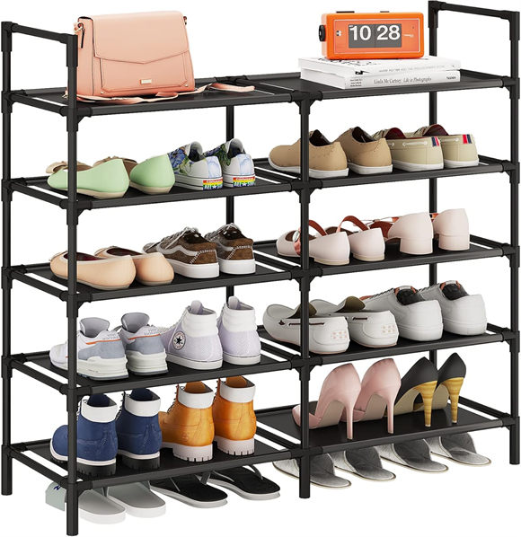 Estantes de zapatos, armarios de tela